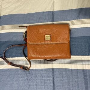 Leather crossbody